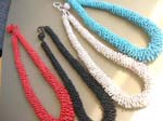 Bali surf design jewelry online warehouse shop, Trendy beach wear, thick necklace with multi beads