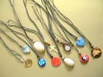 New age gift wear importer distributes quality Handmade fashion pendant on black string necklace 