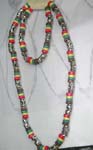 Beaded jewelry set with choker in assorted design