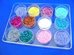 Online nail care wholesale shopping from China suppliers and distributors. Round chips nail art decor, included 12 colors in individual containers per box