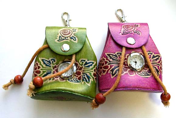 Buy a watch that also works as mini purse with flower pattern from China product purchasers