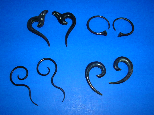Jewelry manufacturing dealer - Bali bali new age buffalo horn organic earrings